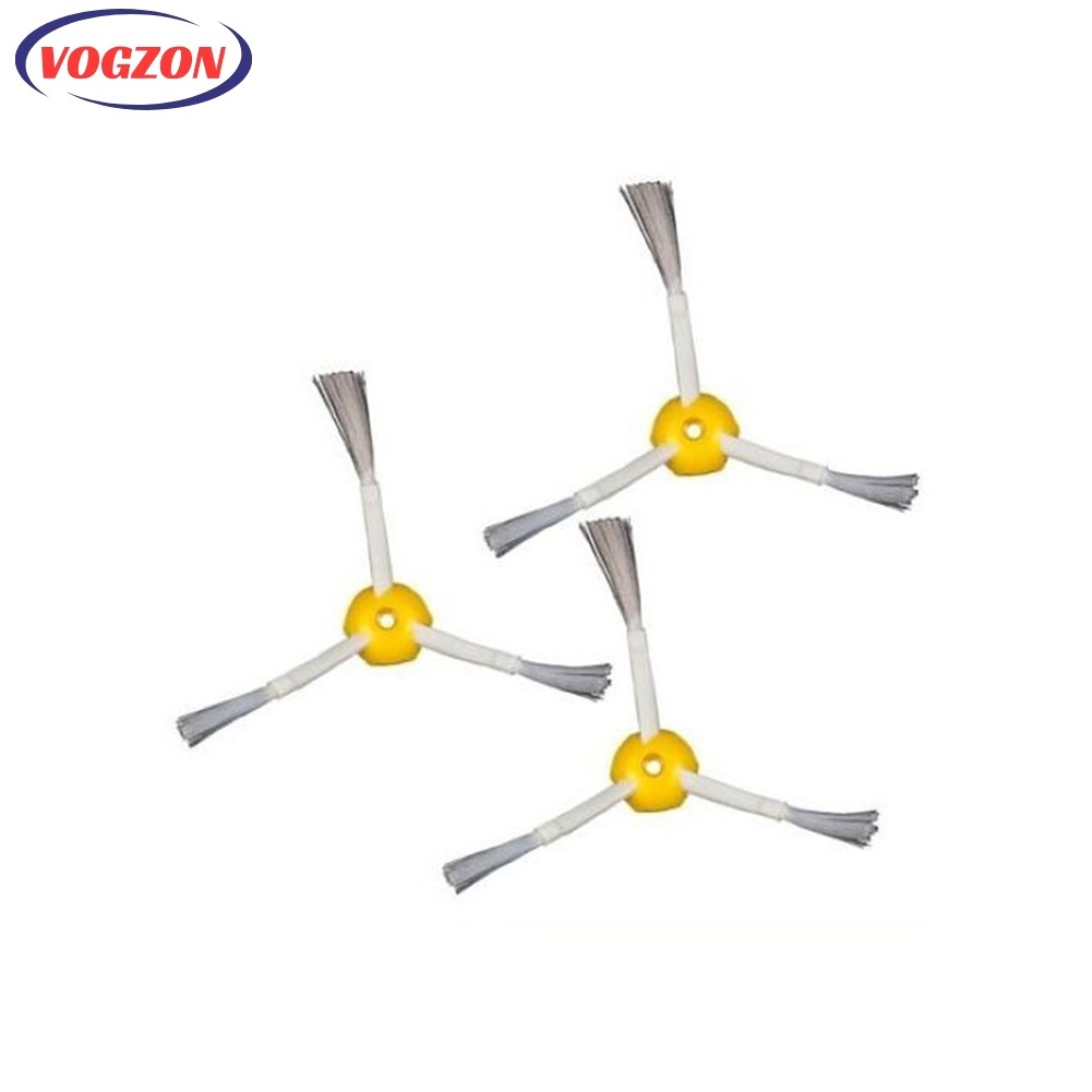 Conjunto De Escovas Laterais De 3 Peças Para IRobot Roomba Série 500/600 E Parafusos