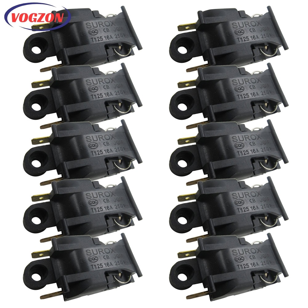 Interruptor De Chaleira Elétrica De 10 Peças , Termostato , Controle De Temperatura XE-3 JB-01E 16A