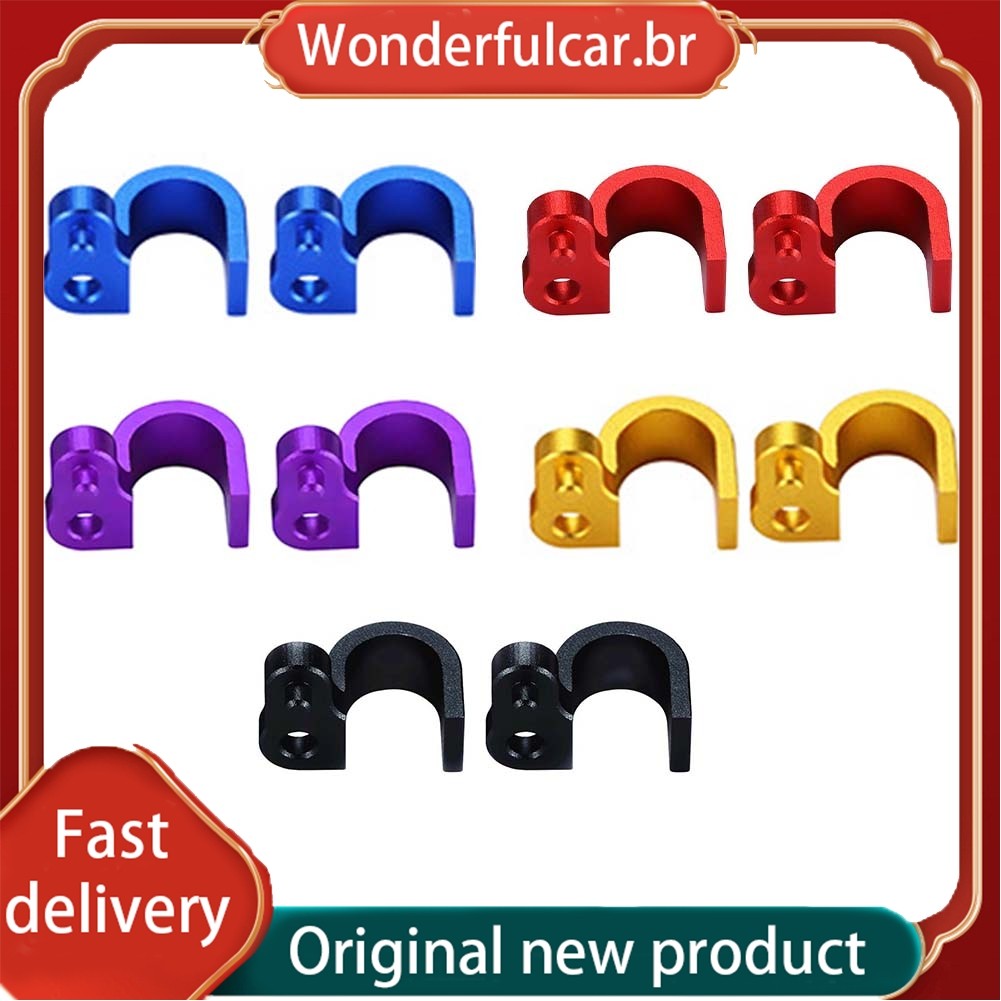 [WDFU] Guia De Mangueira De Freio Traseiro De Motocicleta Peça Sobressalente Suporte De Linha De Óleo Braçadeira De Cabo