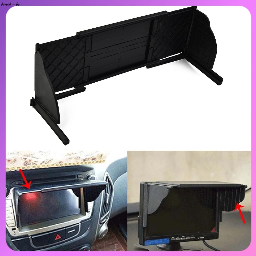 ⚡ Venda Quente Para GPS De 8 Polegadas Pára-Sol Viseira Lente Capa Anti-Reflexo Carro Navegador [knwh-br]