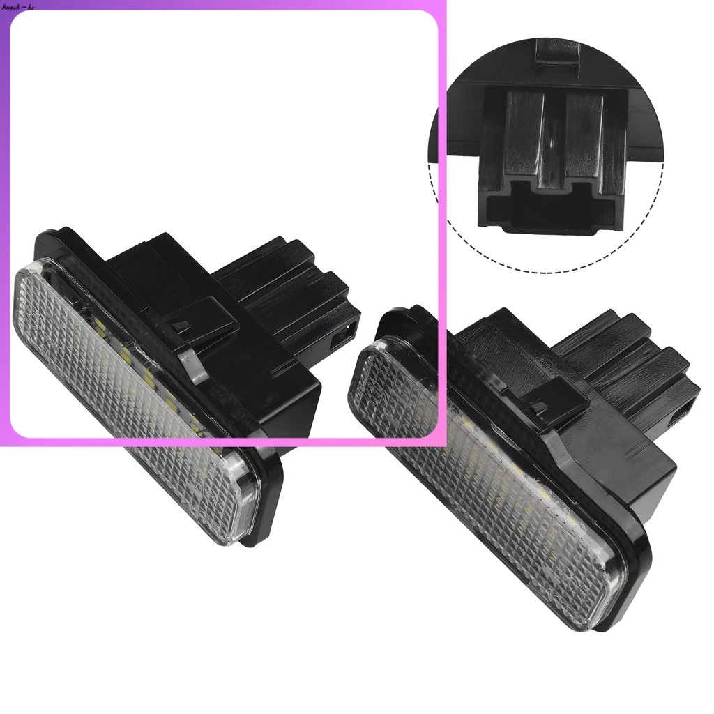 ⚡ Venda Quente Para Mercedes W203 W211 W219 R171 Led Luz Da Placa De Identificação Nenhum Erro [knwh-br]