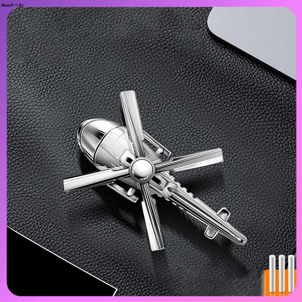 ⚡ Venda Quente Ambientador De Carro Para Mini Helicóptero Rotativo Aromaterapia Purifica [knwh-br]