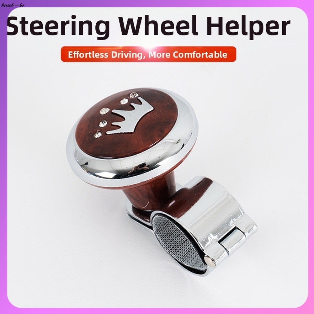 ⚡ Venda Quente Botão Giratório Do Volante Com Rolamento De Esferas , Assistência De Giro Fácil Para Dirigir Carro [knwh-