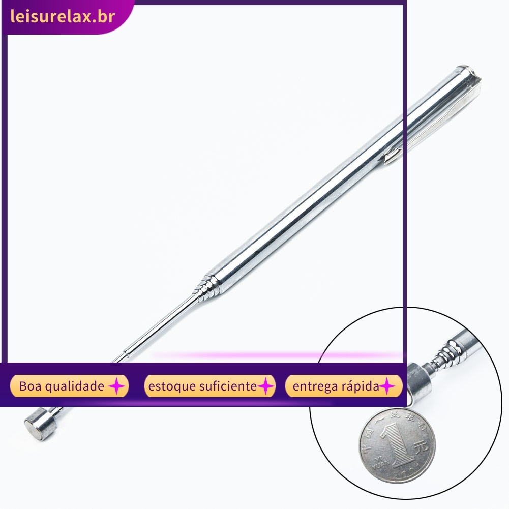Ferramenta De Captação Magnética Telescópica Para Reparo De Automóveis Estilo Caneta De Manutenção 25.6 "