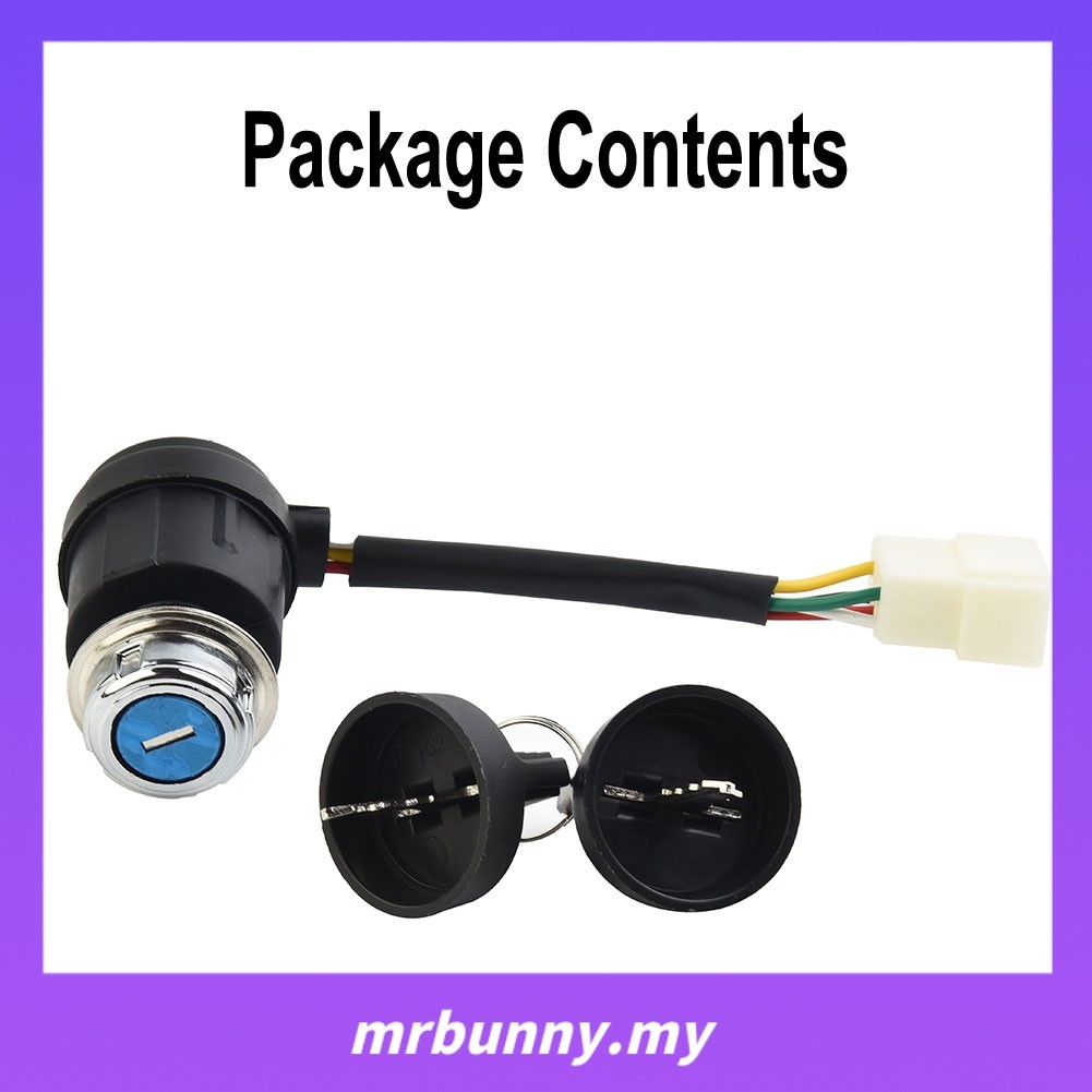 Interruptor De Ignição De 5 Fios , Chave De Partida 250cc 150cc 125cc 110cc Quad Go Kart TaoTao ATV