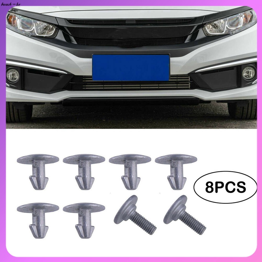 ⭐ oww-br 8 Peças Pino/Parafuso Da Tampa De Acesso Do Motor Para Honda Accord Civic 90674TY2A01