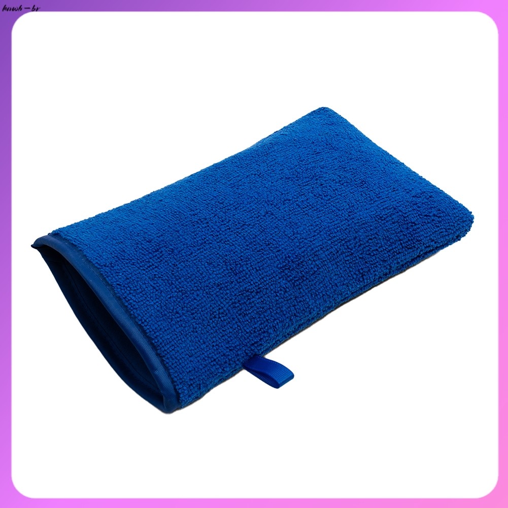 ⭐ oww-br Luva De Argila Premium Para Carro Reutilizável Detalhamento De Barra Polonesa Azul 5.5 * 8.7 "