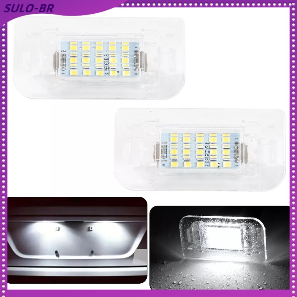 ⚡ Shopping-br 2x Luz De Matrícula LED Para Carro Mercedes Benz Classe B W246 W242