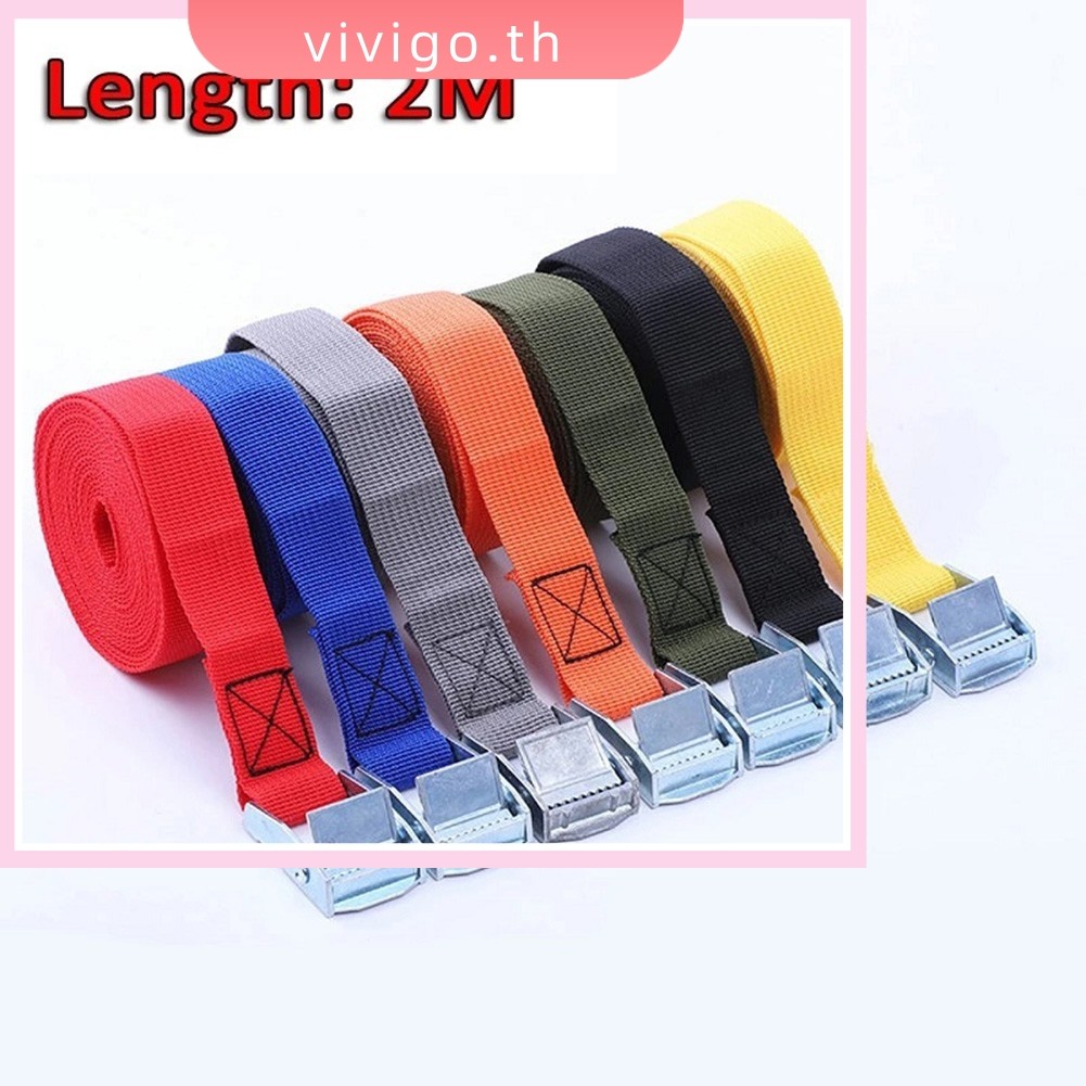 Alça De Amarração VICIGO 2M Com Fivela De Nylon De Liberação Rápida Para Bolsa De Bagagem De Carga