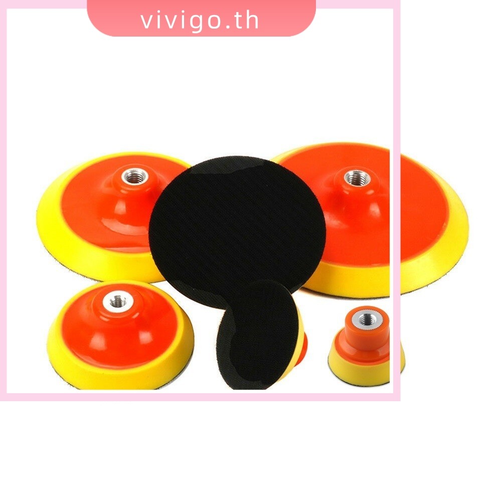 VICIGO 1 Peça 2 "/3 "/4 "/5 "/6 "/7 " Almofada De Polimento De Placa De Apoio Para Automático De Carro