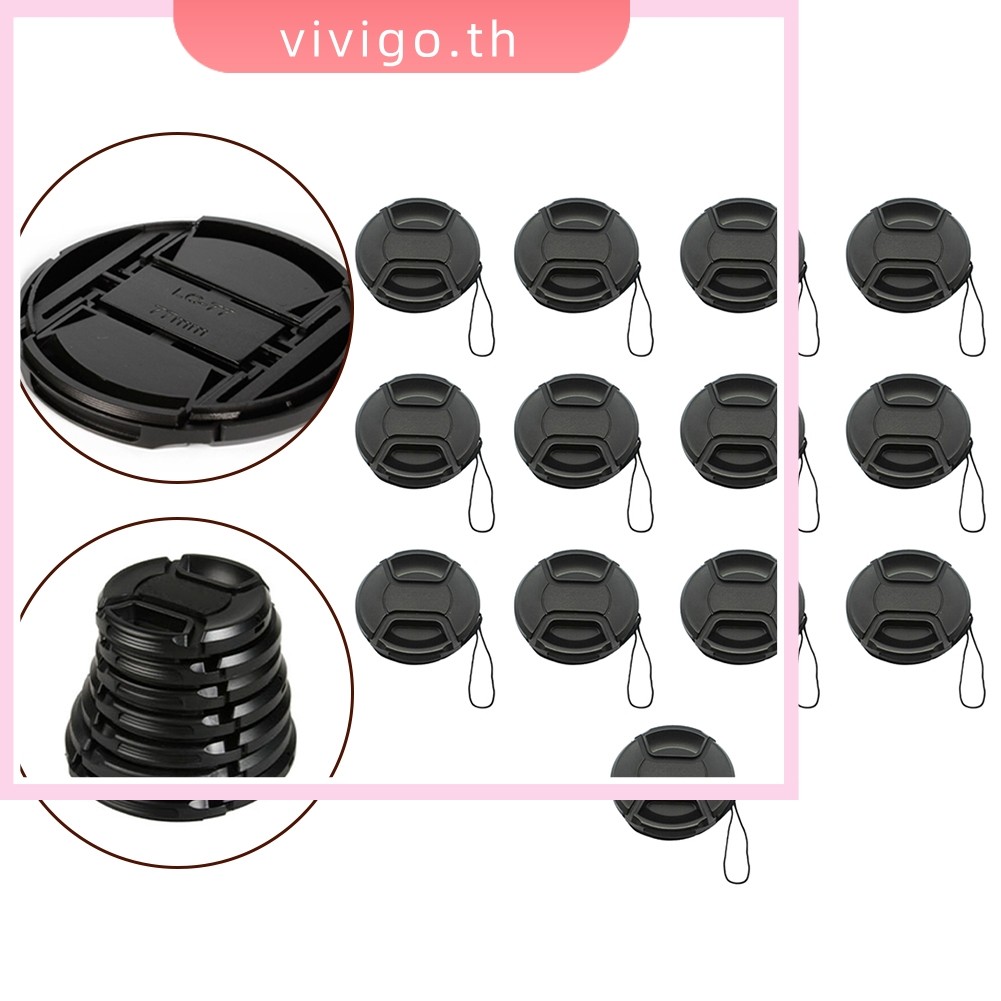 Tampa Da Lente Sem Palavras VICIGO 49 52 55 58 62 67 72 7782mm