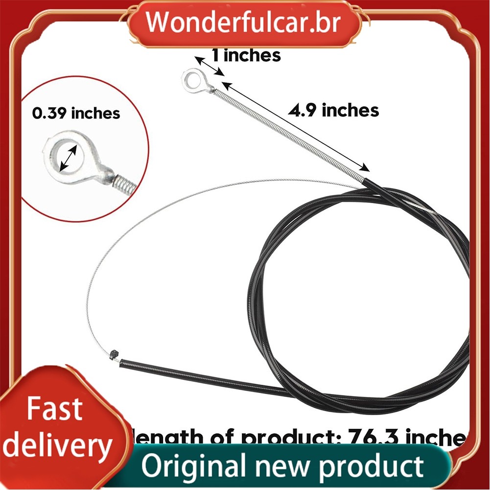 [WDFU] 138-5399 Cabo De Freio De Estacionamento Adequado Para Série X ECX180CKA30000 ECX200CKC