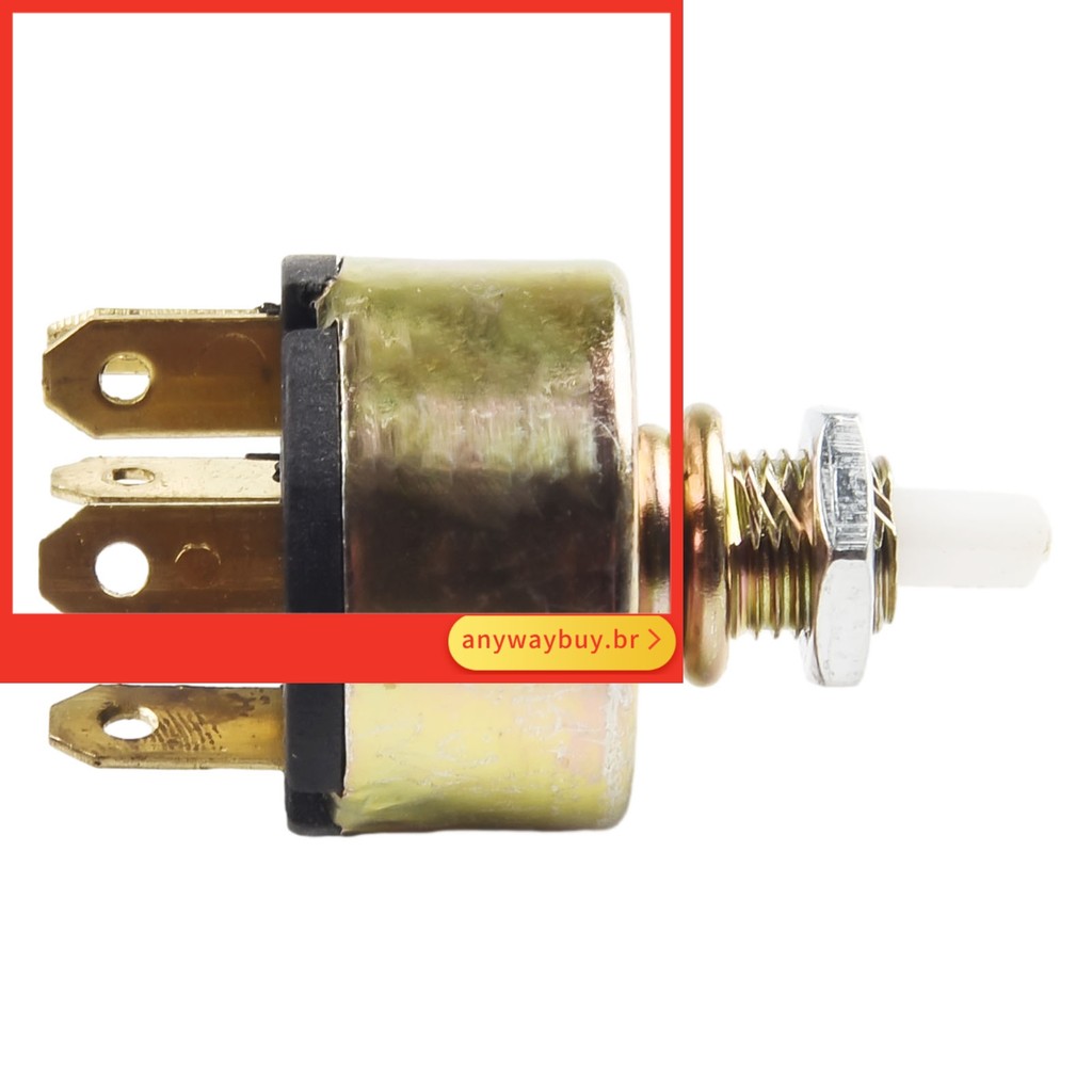 [AYAY] 12V/24V Ar Condicionado De Carro Botão De Controle Do Interruptor Ventilador De 3 Velocidades Para Caminhão