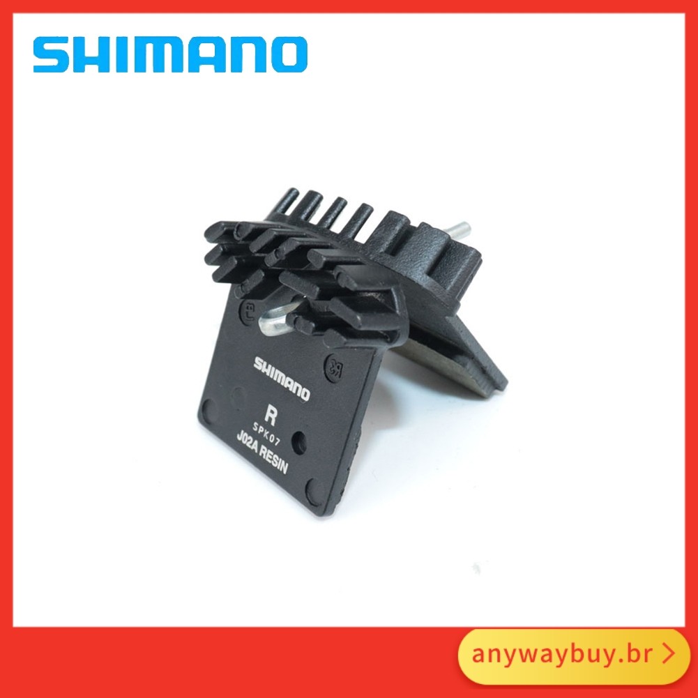 [Ay] Shimano MTB J02A Resina Cooling Fin Ice Tech Pastilhas De Freio A Disco SLX Deore XTR M8000