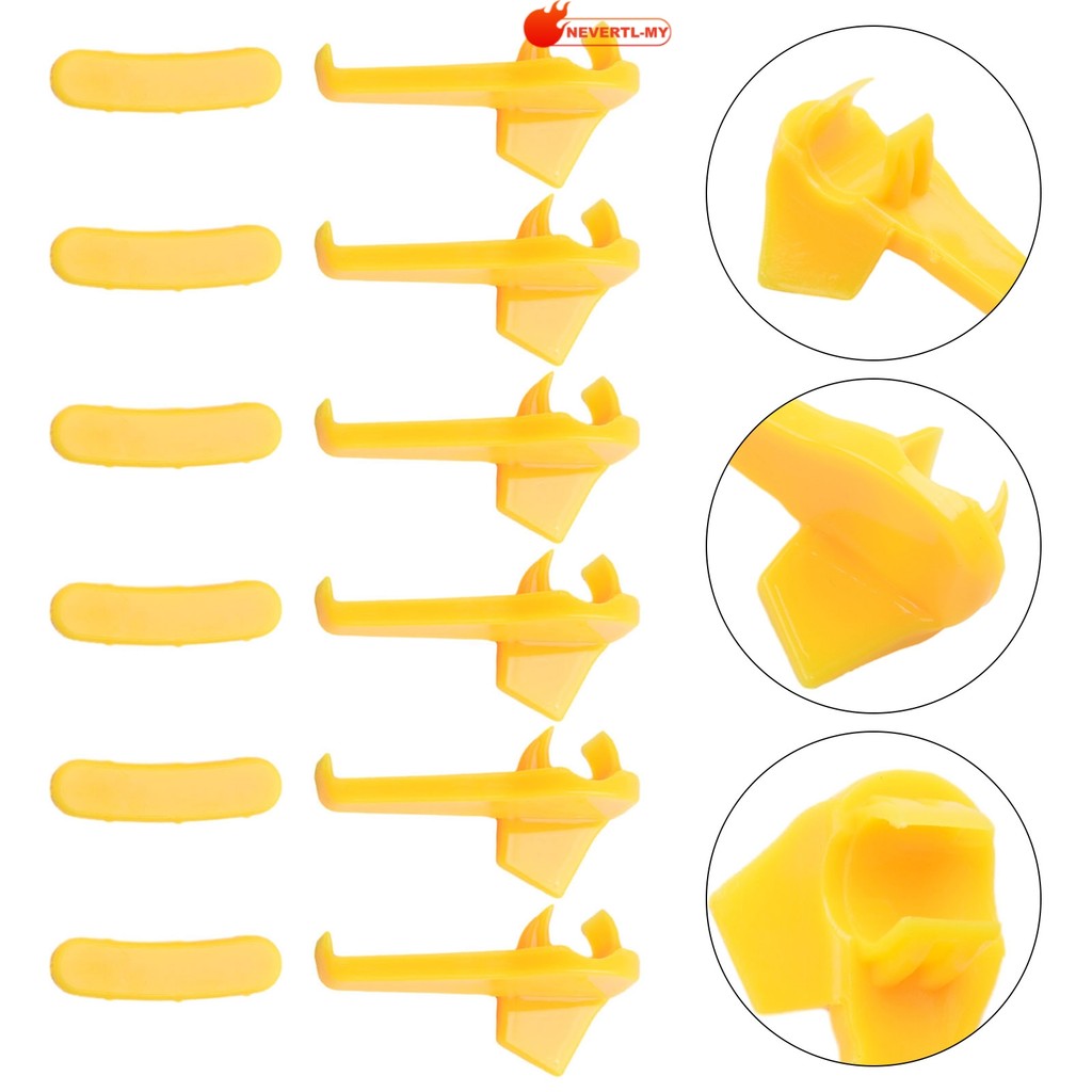 nevertl-513 12 Pcs Pneu Trocador Parte Nylon Montagem Desmontar Para Cabeça De Pato rt Protetor De Aro/my /