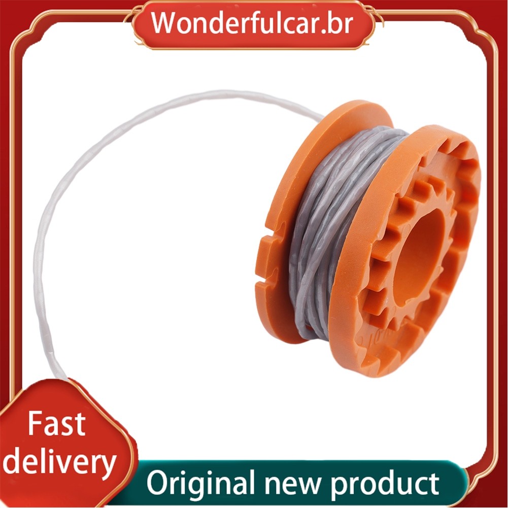 [WDFU] Carretel De Substituição E Cabo De Linha Para WORX WG150 WG151 Aparador S1825CT S3630CT