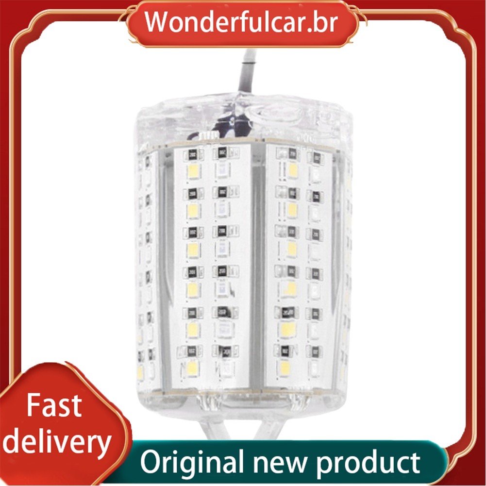 [WDFU] Luz De Pesca Subaquática Recarregável USB IP68 À Prova D'água Cabo De 10 M De Cor Dupla