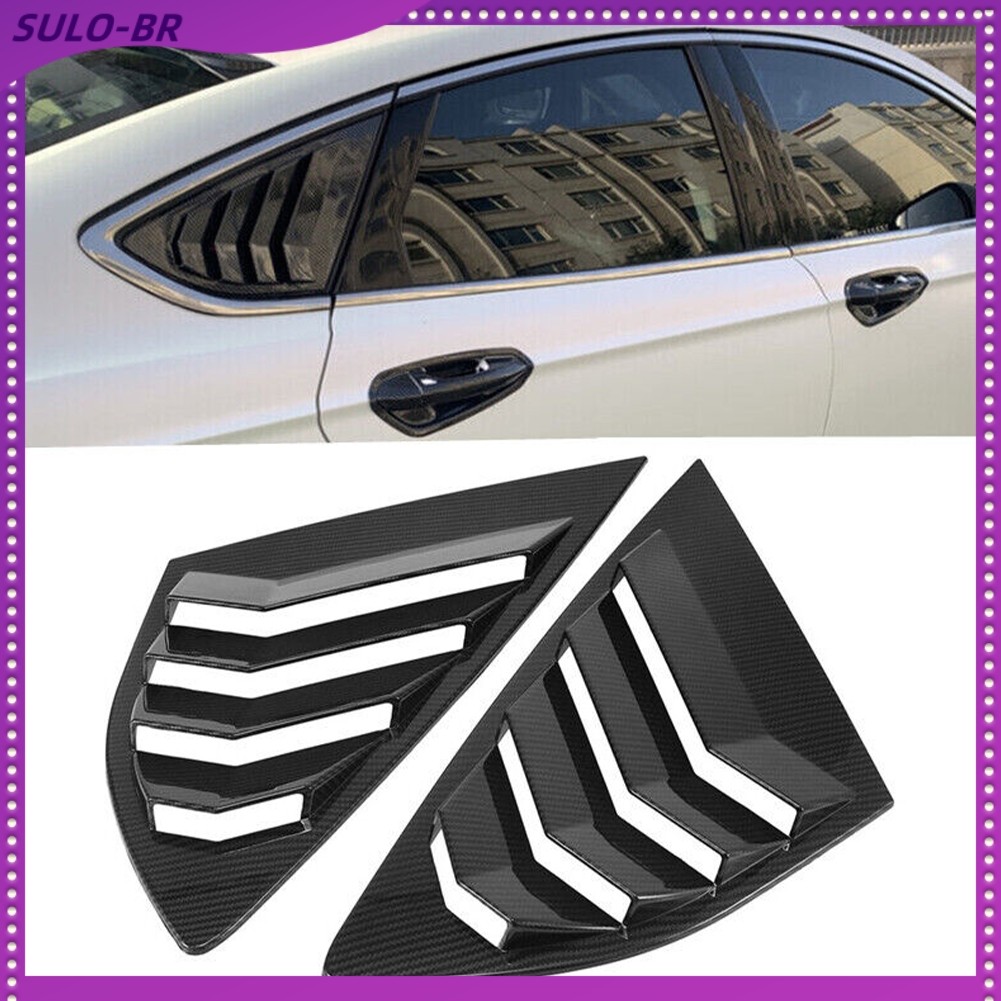 [SUNWER] Tampa Das Venezianas De Vidro Da Porta Lateral Traseira Do Carro Para Ford Mondeo Fusion 2013-2021