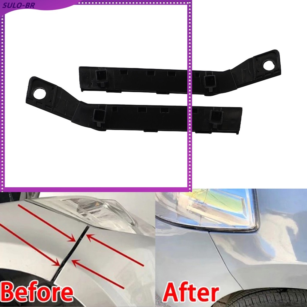 [SUNWER] 1 Par De Suporte De Retenção Para-Choque Dianteiro Nissan Tiida 2005-10
