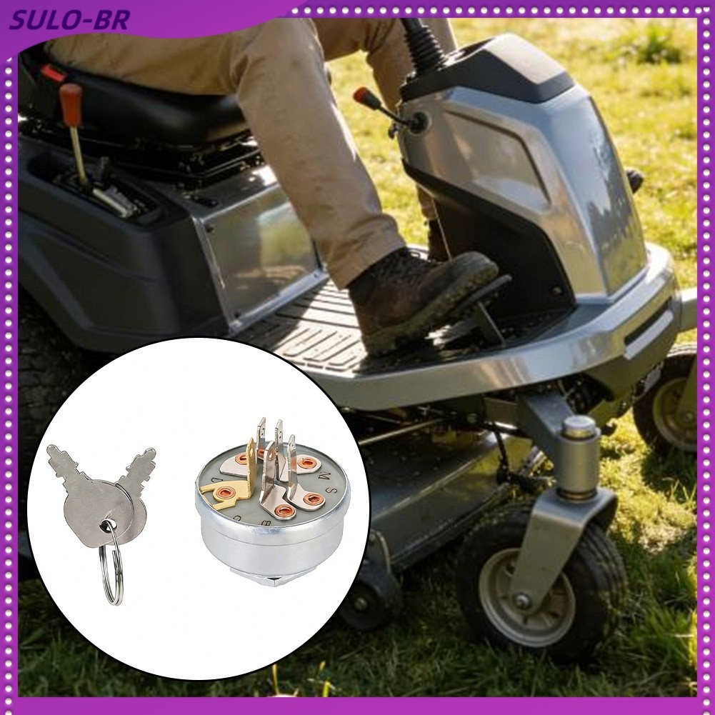 [SUNWER] Interruptor De Ignição De 5 Pinos Para Cortadores De Grama , Tratores Awn 365402 925-0267