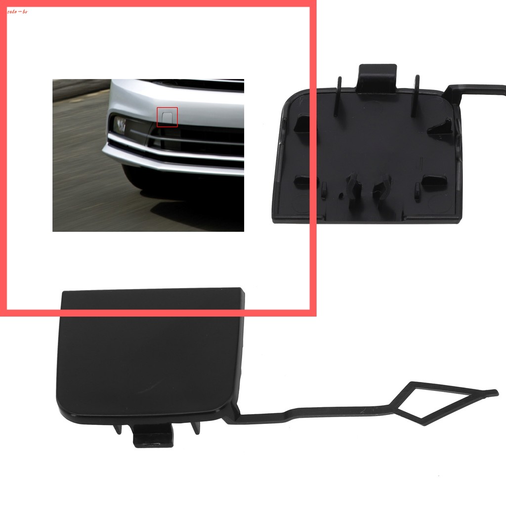 [SUPSA] Tampa Preta Do Olho Gancho De Reboque Para-Choque Dianteiro Carro Jetta 2015-2017 16D807241