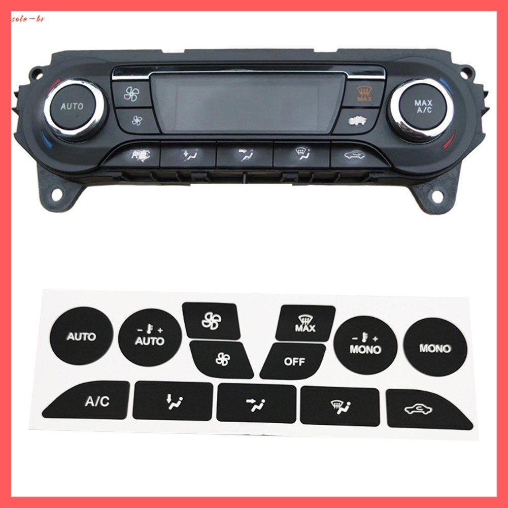 [SUPSA] Adesivos De Reparo De Botão A/C Para Interior De Carro Ford Focus 99-05