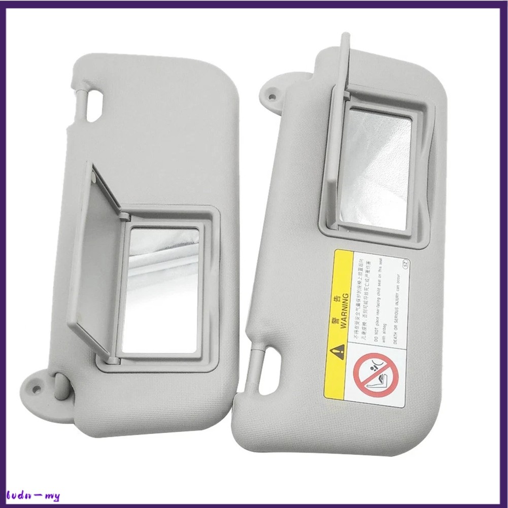 Painel De Viseira Solar Para Carro Com Espelho De Maquiagem Toyota Corolla E160 E170 2014-17 [lvdn-my]