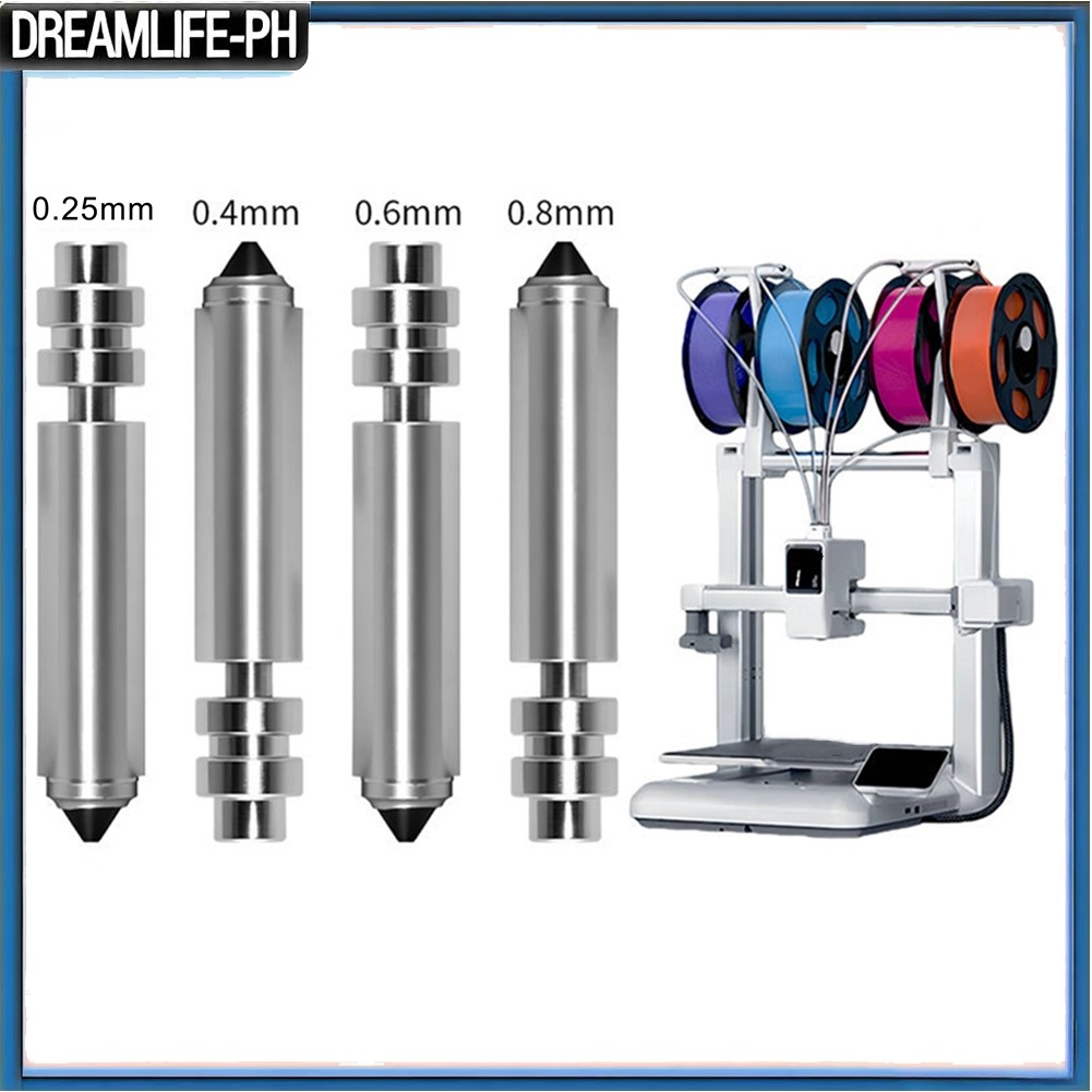 Bicos De Aço Endurecido Integrados 4PK Para Kobra X Cabeça De Impressão Combinada Hot End