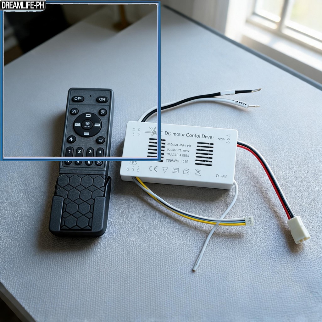 Nobleflying Novo Controlador De Ventilador De motor 110V DC Controle Remoto GY-1019 Com Escurecimento Contínuo 24V