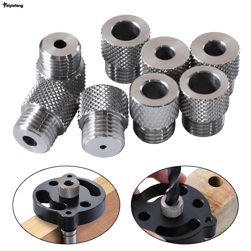5.28 1 Peça 3-10mm Bucha De Manga De Broca Para Localizador De Guia De Perfuração De Madeira De Gabarito De Cavilha M14