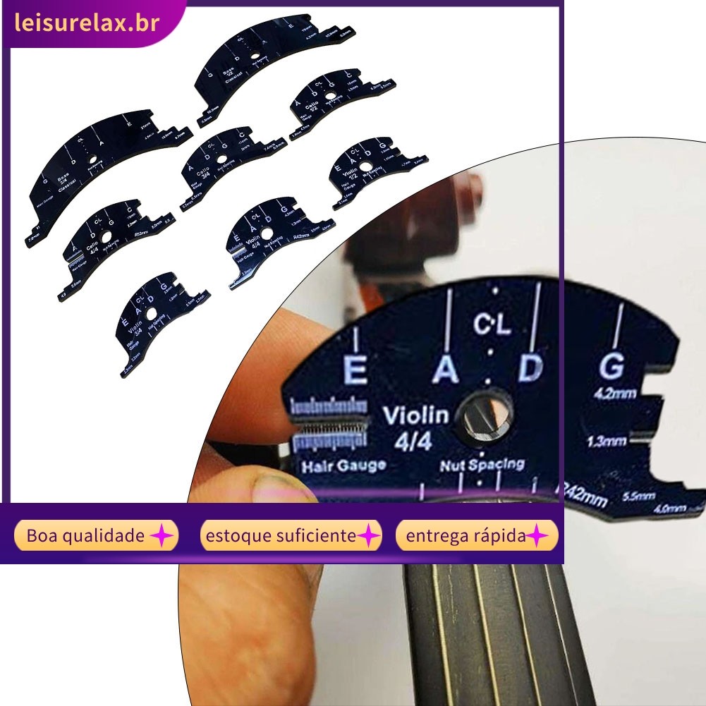 SULA ⭐ Modelo Multifuncional De Pontes De Violino , Ferramenta De Reparo De Ponte De Violoncelo Em Tamanho Real