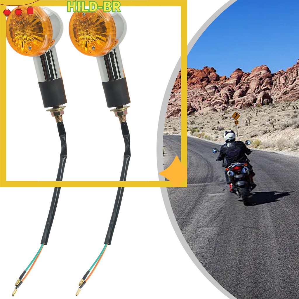 HILD Bem Alto-2 Peças Para Honda Shadow VT 750 1100 VTX 1300 1800 C Luzes De Sinalização De Mudança De Direção Motocicle