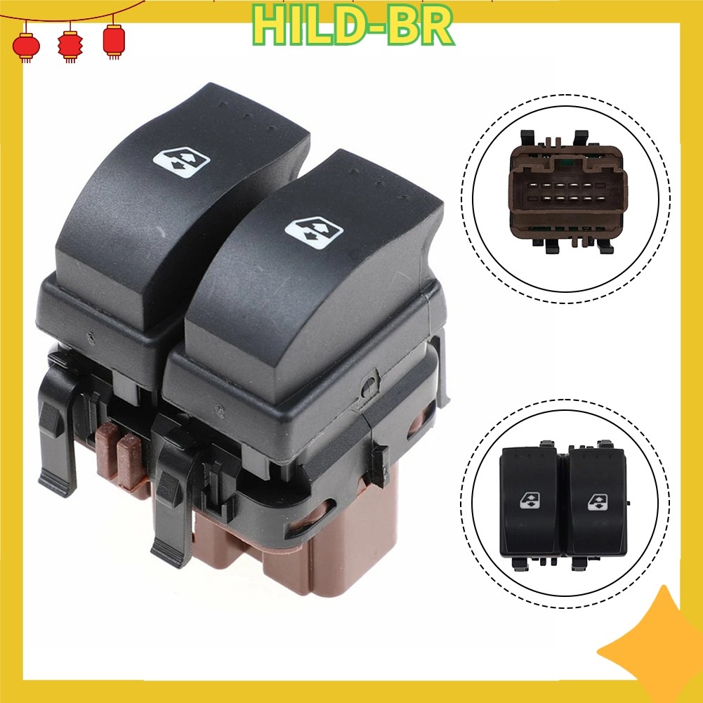 Botão Interruptor De Controle De Janela Elétrica De Carro Bem Hid Para Renault Megane MK II 8200315040