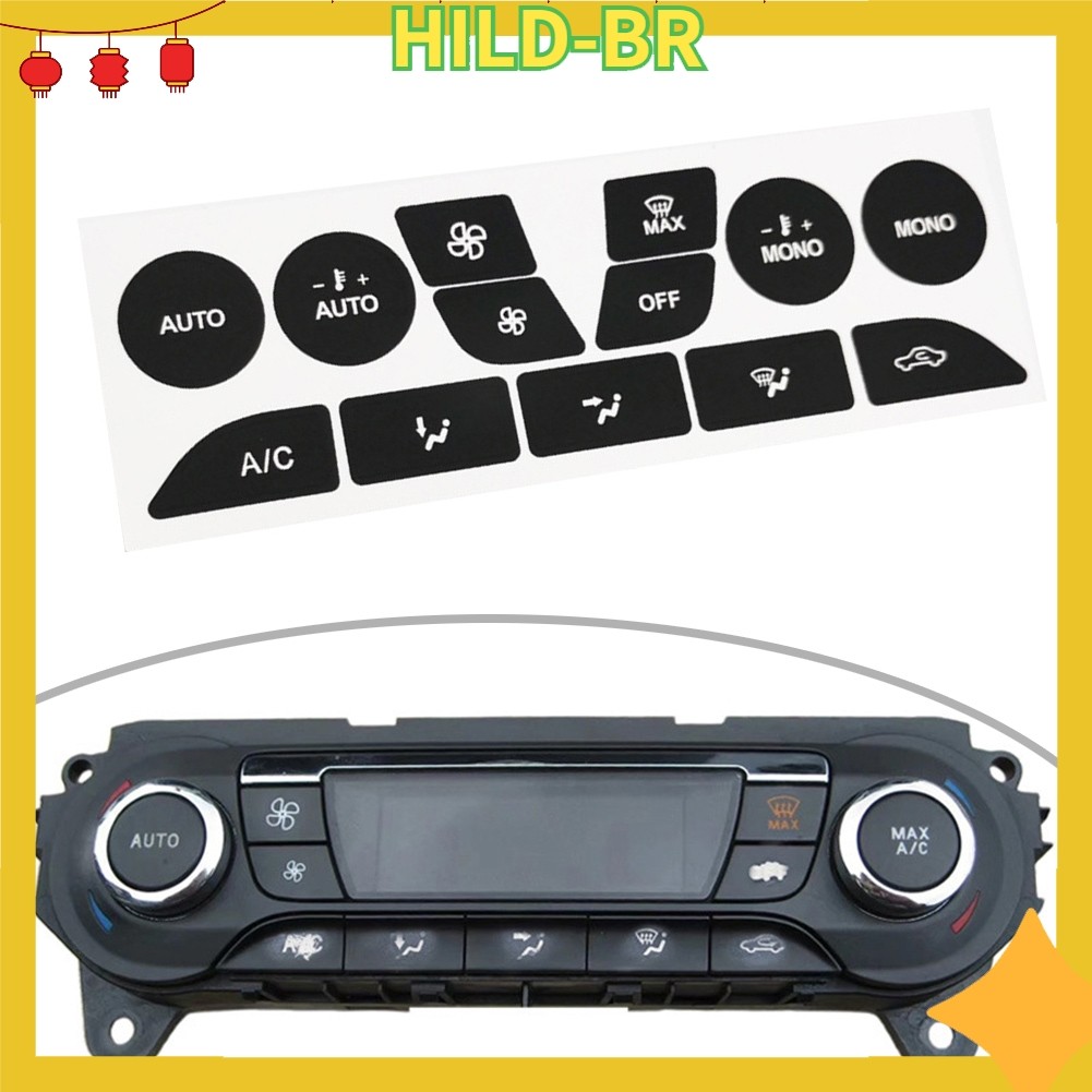 Adesivos De Reparo De Botão A/C Para Interior De Carro , Bem-Estar , Ford Focus 99-05