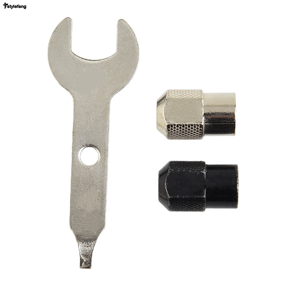 Mandril Elétrico 3 Unidades/Conjunto M8x0.75 Com Chave Acessórios Para Ferramentas Rotativas Sem