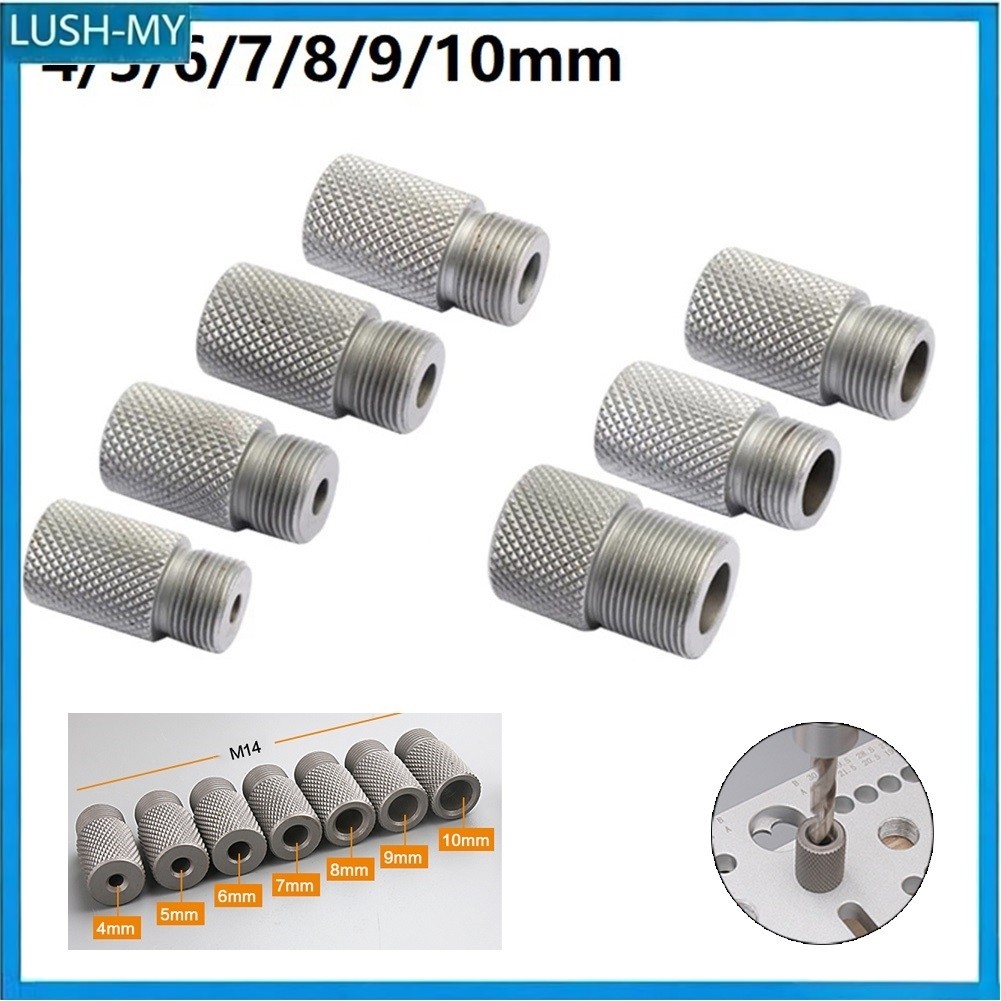 Bucha De Manga De Broca De 4-10mm , 1 Peça , Para Localizador De Guia De Perfuração De Madeira De Gabarito De Cavilha M1