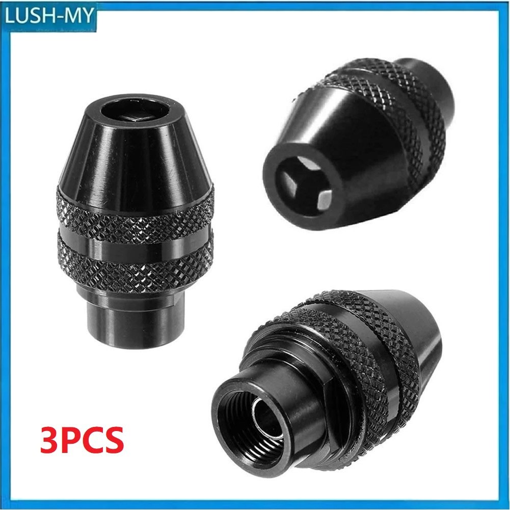 3 Peças Para 4486 Multi 0.4-3.2mm Ferramenta Rotativa De Mandril De Broca Sem Chave 3000 4000 7700