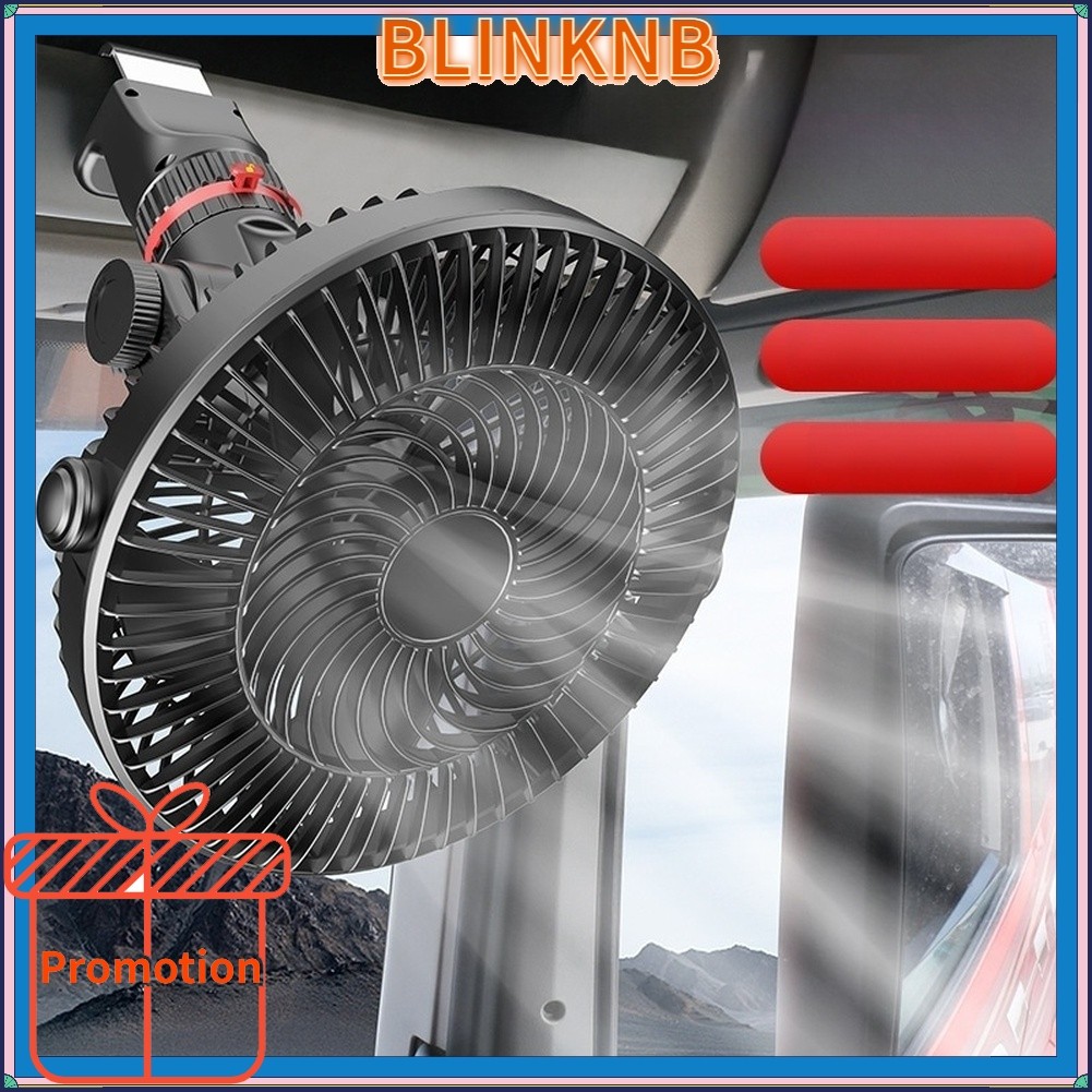 Ventilador De Caminhão Para Veículo 12V 24V Com Balanço Automático E Resfriamento De 10 Polegadas