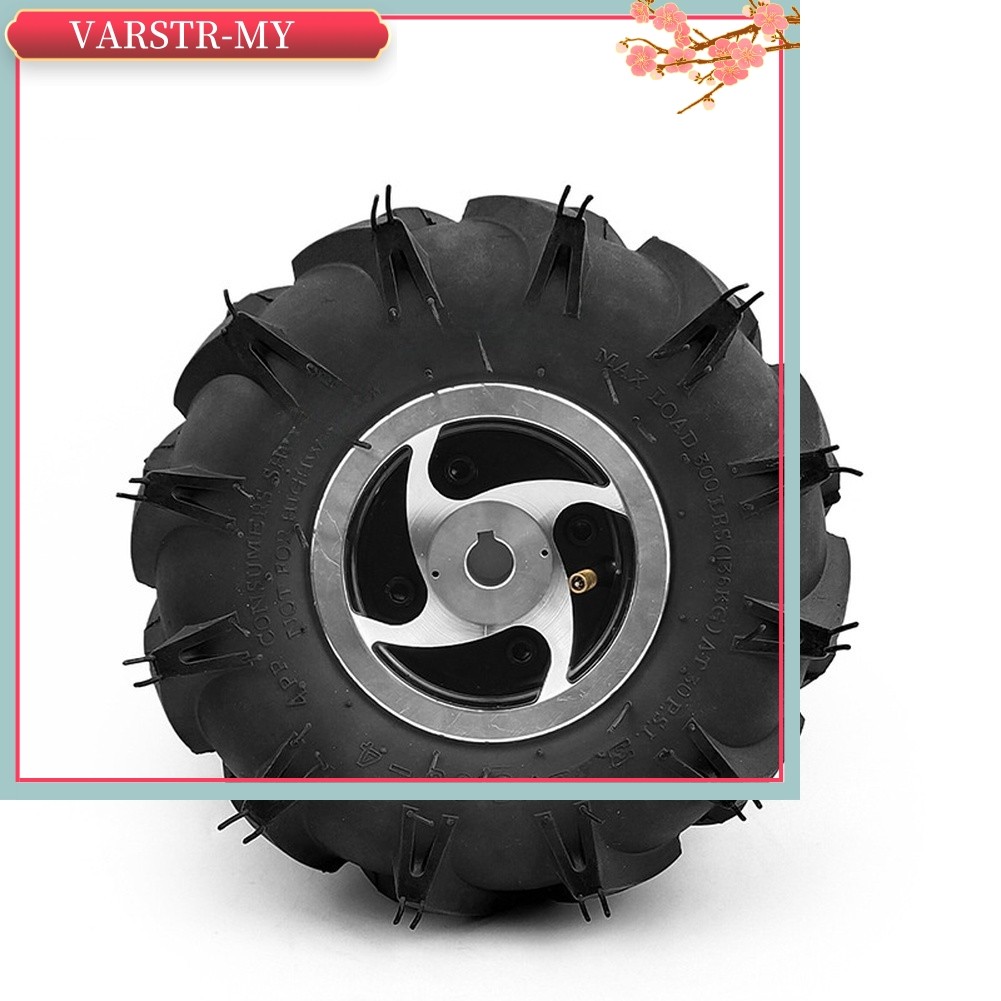 VARSTR Roda De Trator Pneumática De 10 Polegadas 3.50 3.00-4 Para Gramado De Carrinho De Mão De Scooter Elétrico