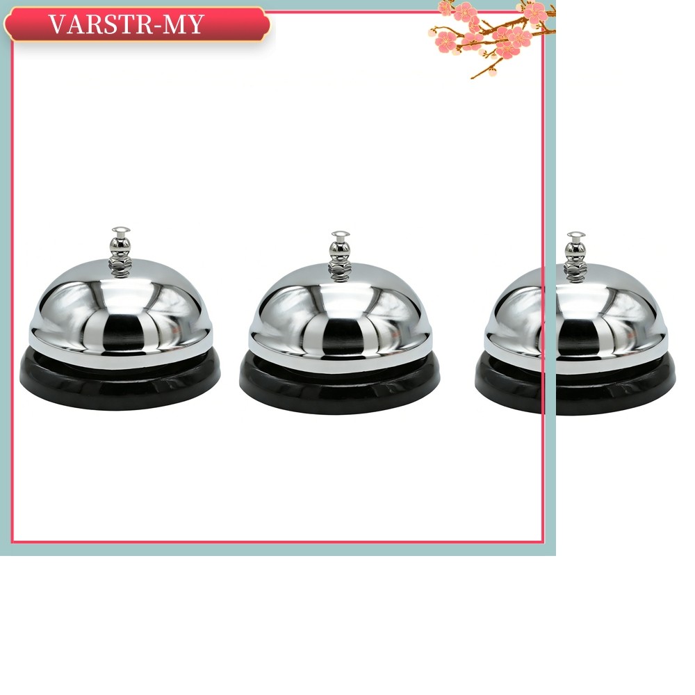 VARSTR 3 Peças Cozinha Hotel Balcão Recepção Sino Restaurante Bar Chamada Serviço