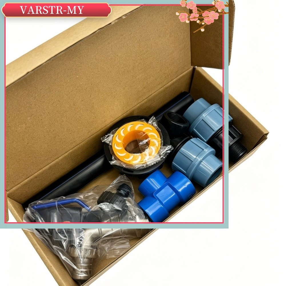 Kit De Extensão De Tanque De Recipiente A Granel VARSTR Com Acessórios De Conexão Rápida De Saída Dupla