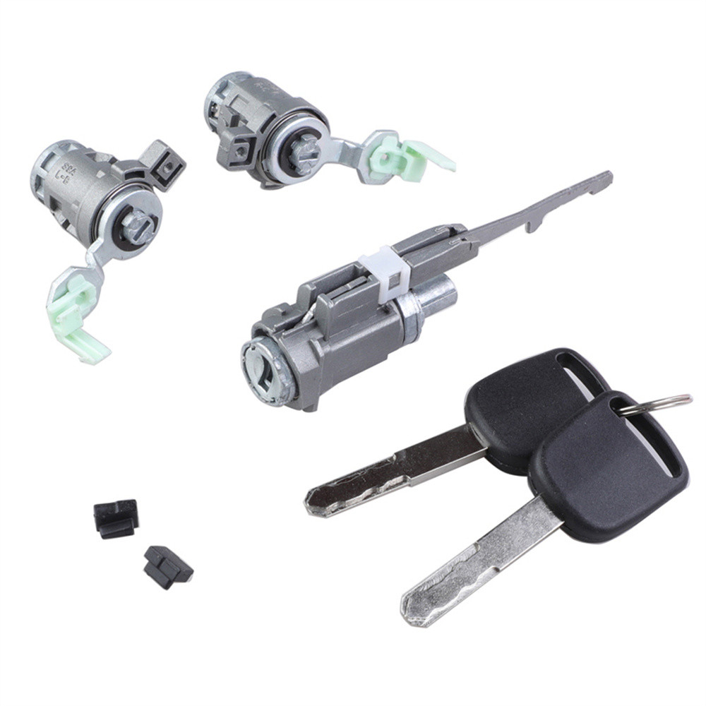 Cilindro De Ignição E Fechadura De Porta 2 Chaves Para Honda Civic CR-V