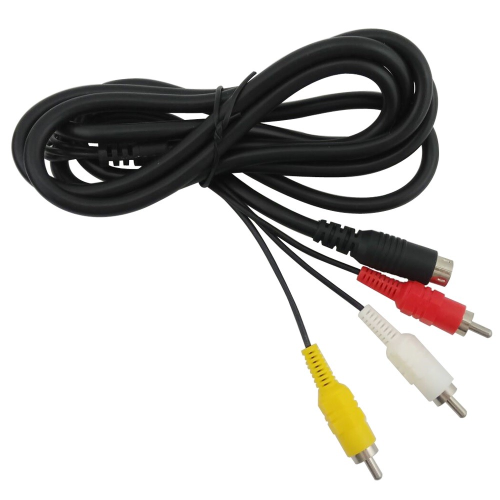 Cabo AV De 1.8 M Para SEGA Genesis 2 Mega Drive 2