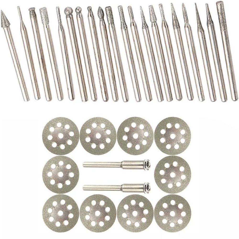 Conjunto De Brocas De Escultura E Corte De Moagem De Diamante Para Vidro De Telha De Pedra