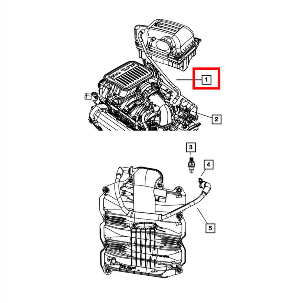 Mangueira De Válvula PCV Da Caixa De Ar Do Motor Para Dodge Liberty 2009-2011