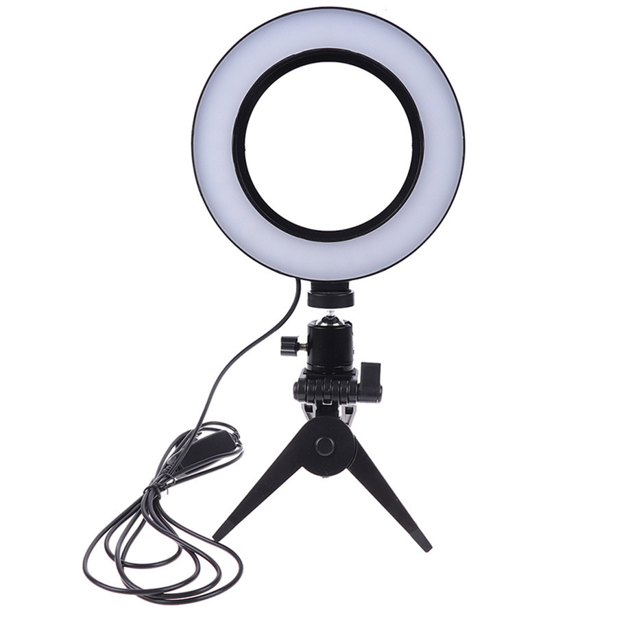 Ring Light Anel De Luz LED De 6 Polegadas Para Foto Selfie
