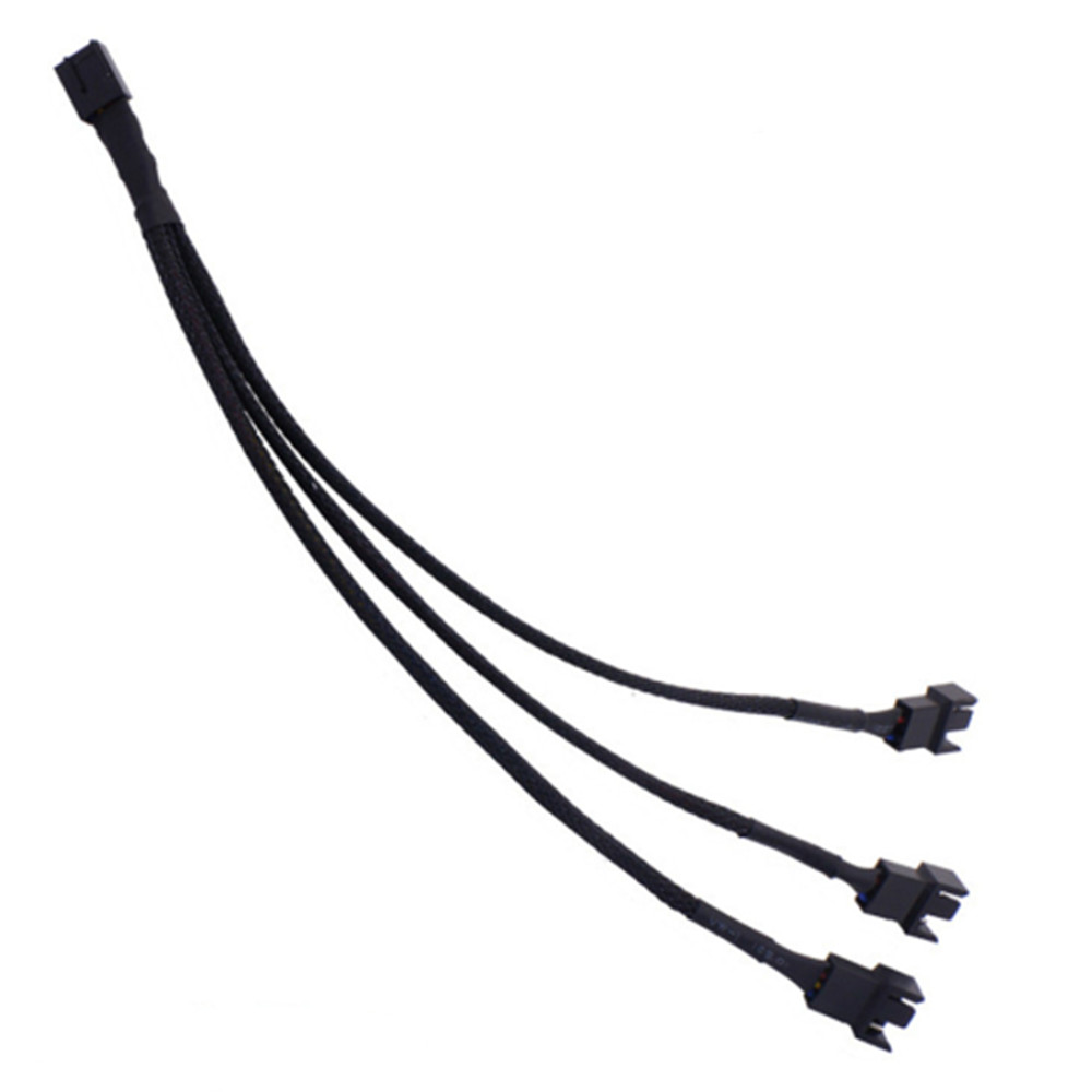 Cabo Divisor De Ventilador PWM De 1 A 3 Vias E 4 Pinos 10 Unidades