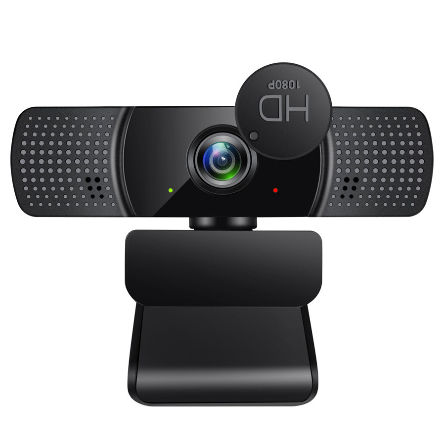 Webcam Full HD 1080P Com Microfone Para PC Laptop