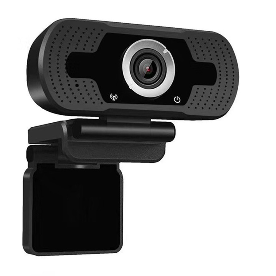 Webcam 1080P Com Microfone Embutido Para PC Laptop
