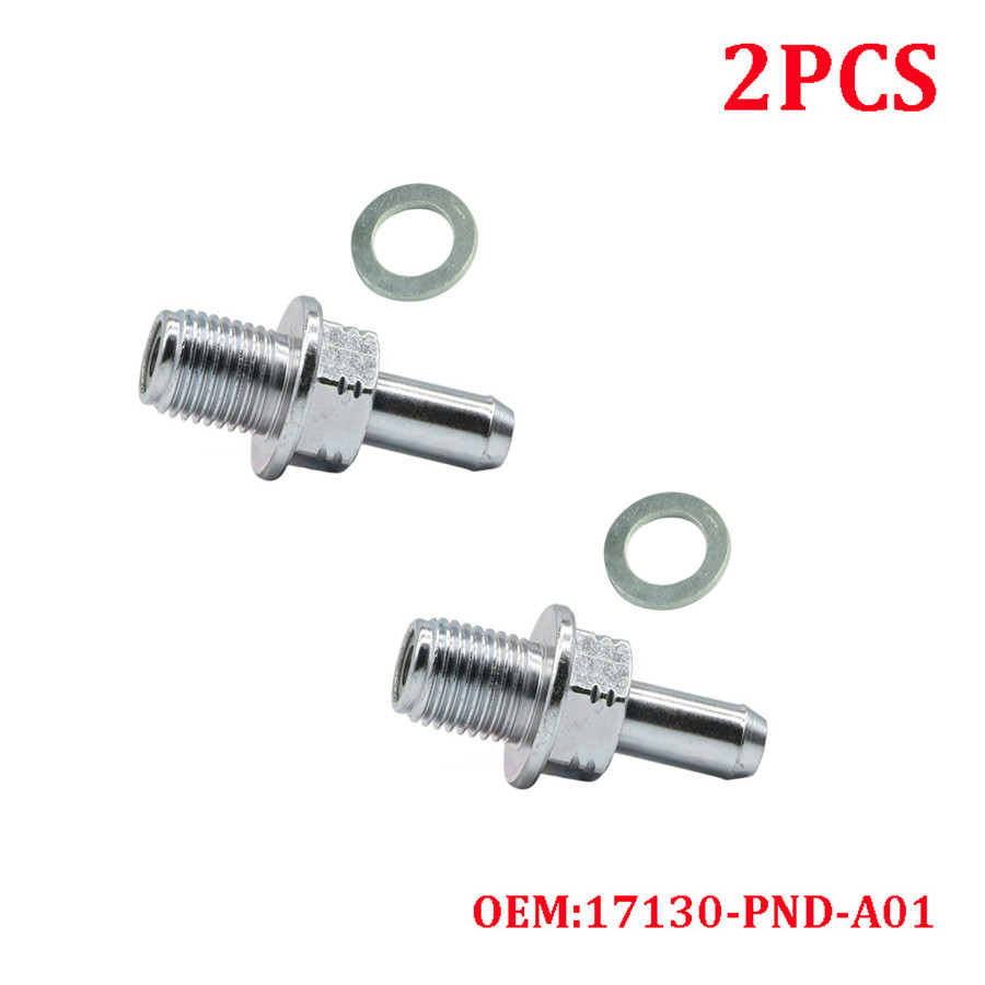 2 Pcs Novo Para Válvula HONDA PCV Com Arruela 17130-PND-A01/94109-14000